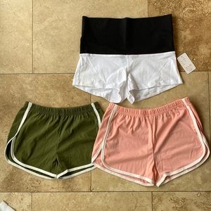 NWT 3 pair of shorts